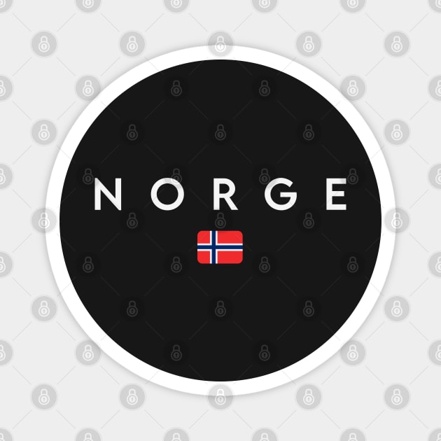 Norway flag, norwegian flag Magnet by eka123